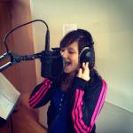 20-04-2014 - sebastian-hiedels - The Voice Kids Battle - Saphira im Studio - Foto_Privat.jpg